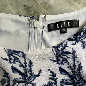 Elle White Floral dress