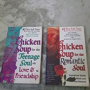 Combo Chicken Soup For The Teenage Soup And Chicken Soup For The Romantic Soul