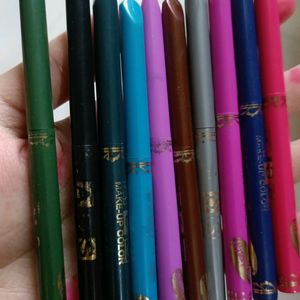 Colourful Lip And Eyeliners