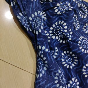 Blue Printed Kurti