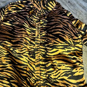 Tiger Print Shirt