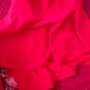 Red Frock Top