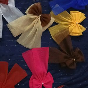 Hair Bow Clip || Many Colour Available