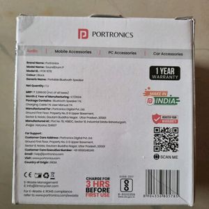 Portronics SoundDrum P 20W Bluetooth Speaker