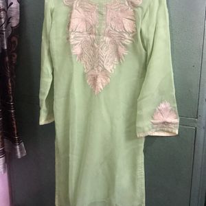 Kashmiri Kurti (green)