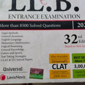 Law Entrance Book