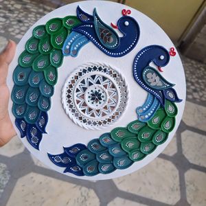 peacock pattern lippan art 🦋✨️