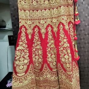 Red Wedding Lehenga Only Used Once