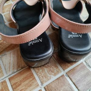 Peach Sandal , Size 38