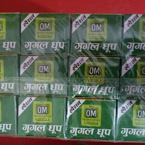 OM GUGAL DHOOP 12 Pieces Of Box