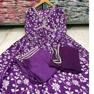 Nayara Cut Kurta Pant Dupatta Set