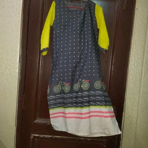 Women Kurta In Coins