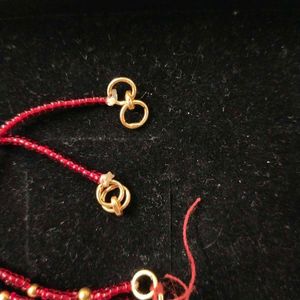 22 Carat Pure Gold Handmade Kaan Chain(1pair)