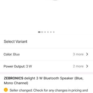 Zebronics Zeb-Delight Portable Wireless Bluetooth