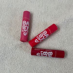 Maybelline Lip Balms Set Of 3