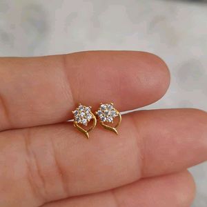 22crt Gold Earrings