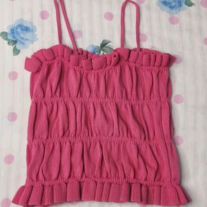 🎀 New Pinteresty Cute Pink Tube Top 🎀