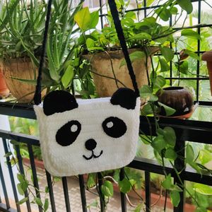 Crochet 🐼  Panda Sling Bag