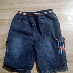 4-6 Yrs Boys Denim Half Pant