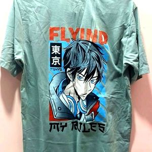 Flying Over Size T Shirt