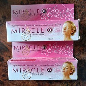 Miracle Shine And Glow Cream 15gm Pack Of 2