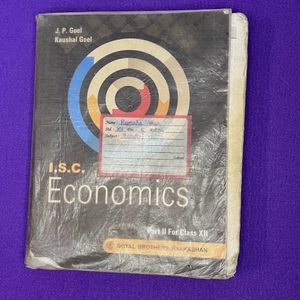 Icse Class 12 Economics