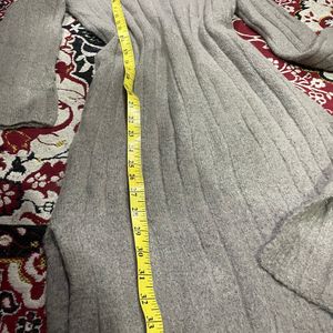 new Gray Woollen Dress