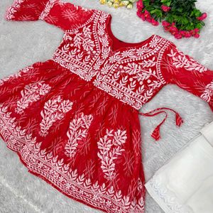 Summer Type Kurti Plazo Set