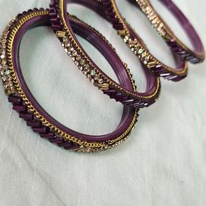 Beautiful Wine Bangles (Kade)