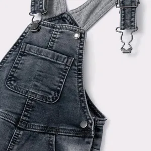 GRAY DENIM OVERALLS + freebies