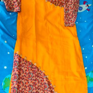 New Mustard Kurtha