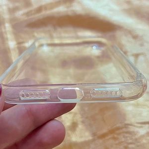 iphone XR holographic and clear case