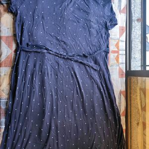 Feeding Gown Navy Blue Color