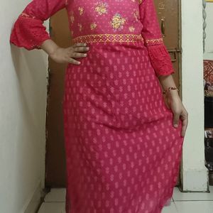 Biba New Pink Kurta