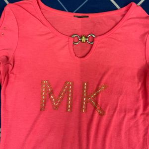 Pink Mk Top