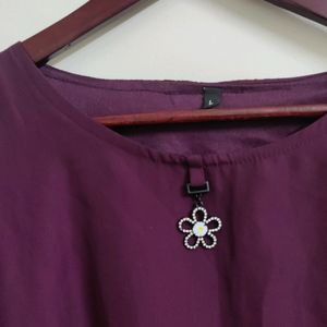 Purple Colour Top