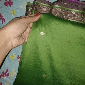 Green Silk Saree