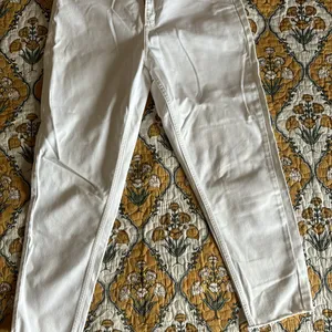 White Mom Jeans from ZARA