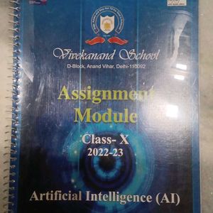 AI Assignment Module For Class 10