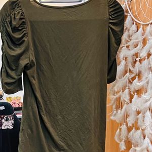 Solid Olive Green Tshirt