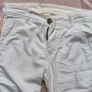 Men's White Jeans