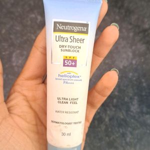 NEUTROGENA ULTRA SHEER DRY TOUCH SUNBLOCK SPF - 50