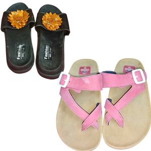 7no. Chappals For Womens Combo Of 2pcs