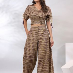 Co-ord Set By Shuddhi Brand Never Used Size Issue