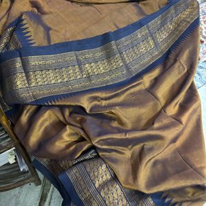 Pure Silk Broad Border Kanjivaram