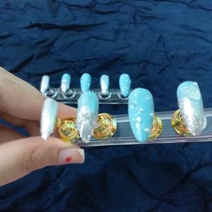 Press On Nails (Aquamarine💎)