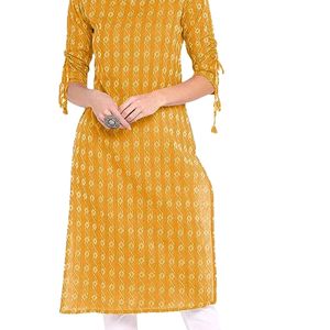 Janasya Cotton Kurta - XS Size