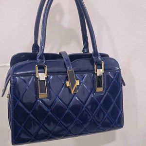 NAVY BLUE HANDBAG 👜