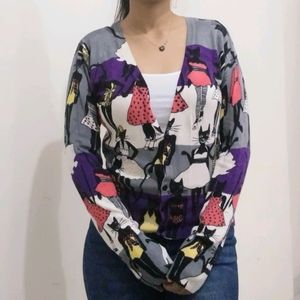 Cute Cartoon Cardigan