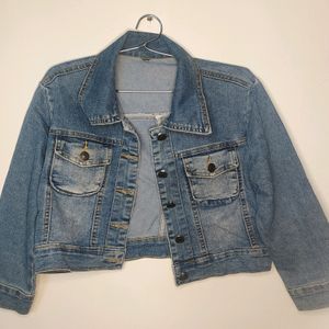 Denim Jacket With Pockets